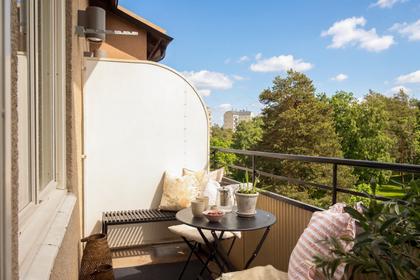 Balkong eller utsiktsbild