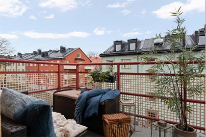 Balkong eller utsiktsbild