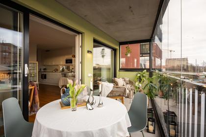 Balkong eller utsiktsbild