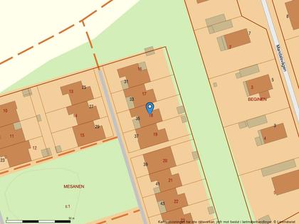 Illustrerad karta över fastigheten eller området