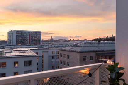 Balkong eller utsiktsbild