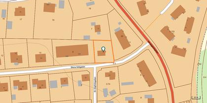 Illustrerad karta över fastigheten eller området