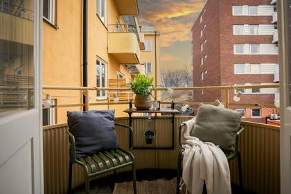 Balkong eller utsiktsbild