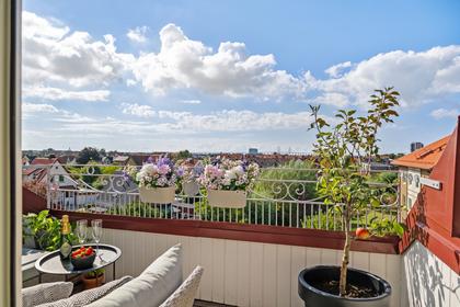 Balkong eller utsiktsbild