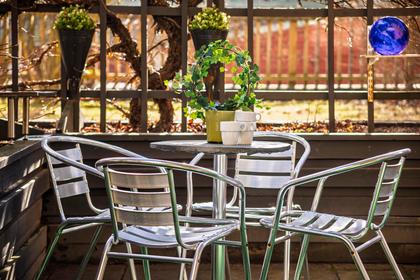 Balkong eller utsiktsbild