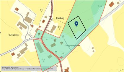 Illustrerad karta över fastigheten eller området