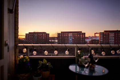 Balkong eller utsiktsbild