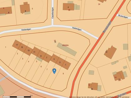 Illustrerad karta över fastigheten eller området