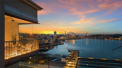 Balkong eller utsiktsbild