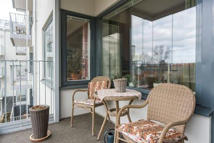 Balkong eller utsiktsbild