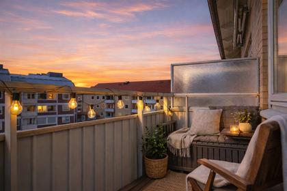 Balkong eller utsiktsbild