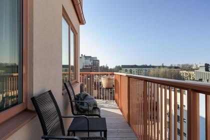 Balkong eller utsiktsbild