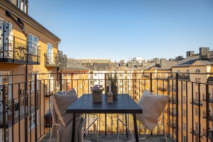 Balkong eller utsiktsbild