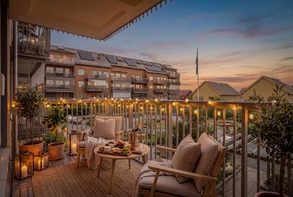 Balkong eller utsiktsbild