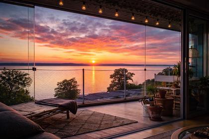 Balkong eller utsiktsbild