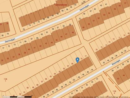 Illustrerad karta över fastigheten eller området