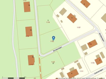 Illustrerad karta över fastigheten eller området