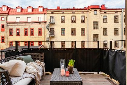 Balkong eller utsiktsbild