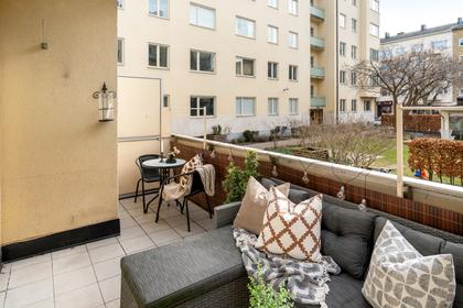 Balkong eller utsiktsbild