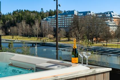 Balkong eller utsiktsbild