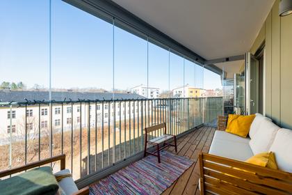 Balkong eller utsiktsbild