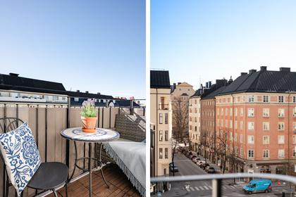 Balkong eller utsiktsbild