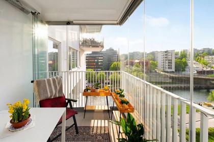 Balkong eller utsiktsbild