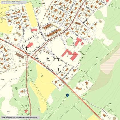 Illustrerad karta över fastigheten eller området