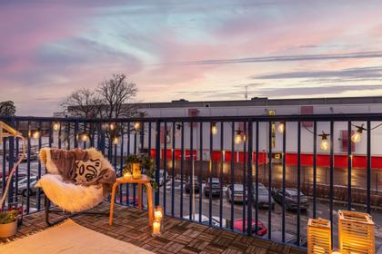 Balkong eller utsiktsbild