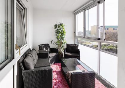 Balkong eller utsiktsbild