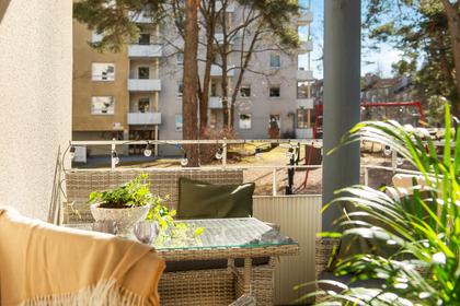 Balkong eller utsiktsbild