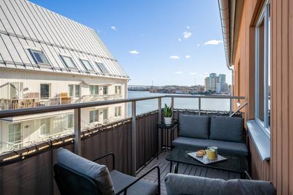 Balkong eller utsiktsbild