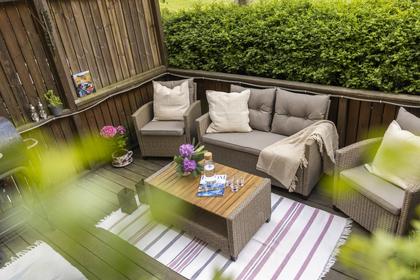 Balkong eller utsiktsbild