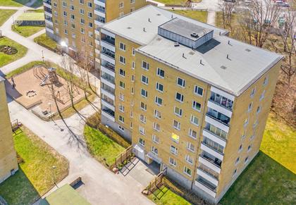 Illustrerad karta över fastigheten eller området