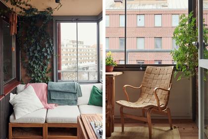 Balkong eller utsiktsbild