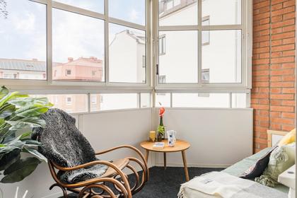 Balkong eller utsiktsbild