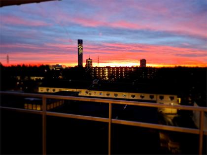 Balkong eller utsiktsbild