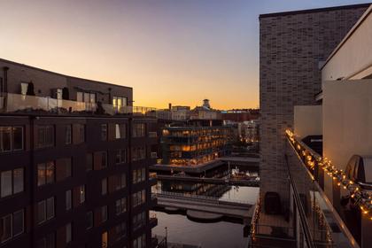 Balkong eller utsiktsbild