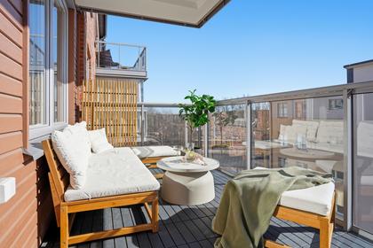 Balkong eller utsiktsbild