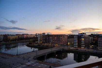 Balkong eller utsiktsbild