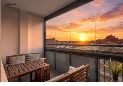 Balkong eller utsiktsbild