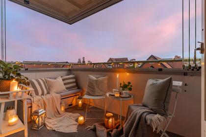 Balkong eller utsiktsbild