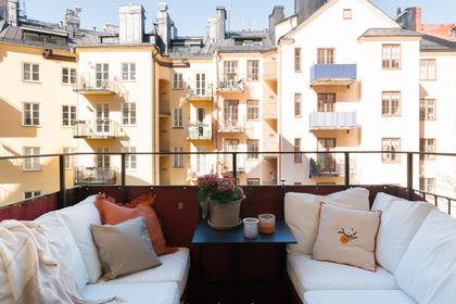 Balkong eller utsiktsbild