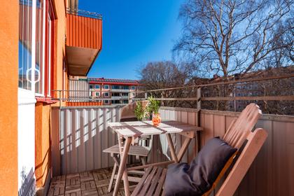 Balkong eller utsiktsbild