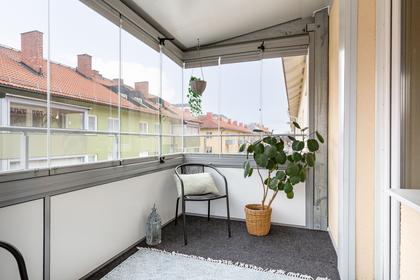 Balkong eller utsiktsbild