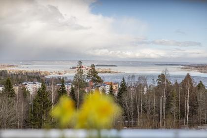 Balkong eller utsiktsbild