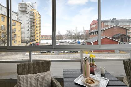 Balkong eller utsiktsbild