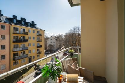 Balkong eller utsiktsbild