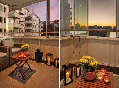 Balkong eller utsiktsbild