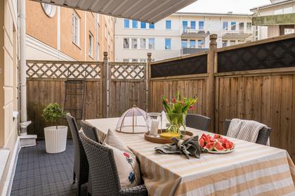 Balkong eller utsiktsbild